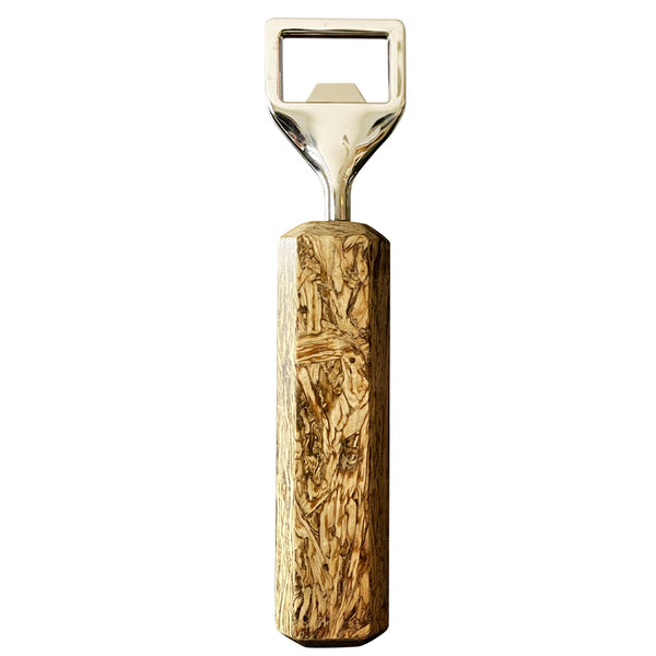 Hemp Home Styles BTTL01N HempWood® Bottle Opener with Face Cut in Natural Finish